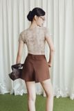 Quần Short Denim High Waist