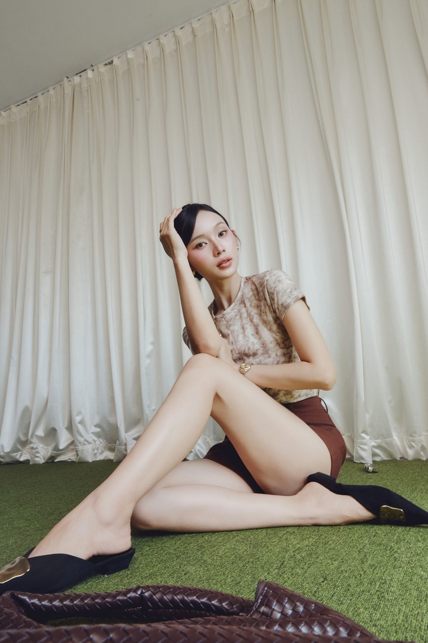 Áo Thun Zoe Minimalist Zebra Print