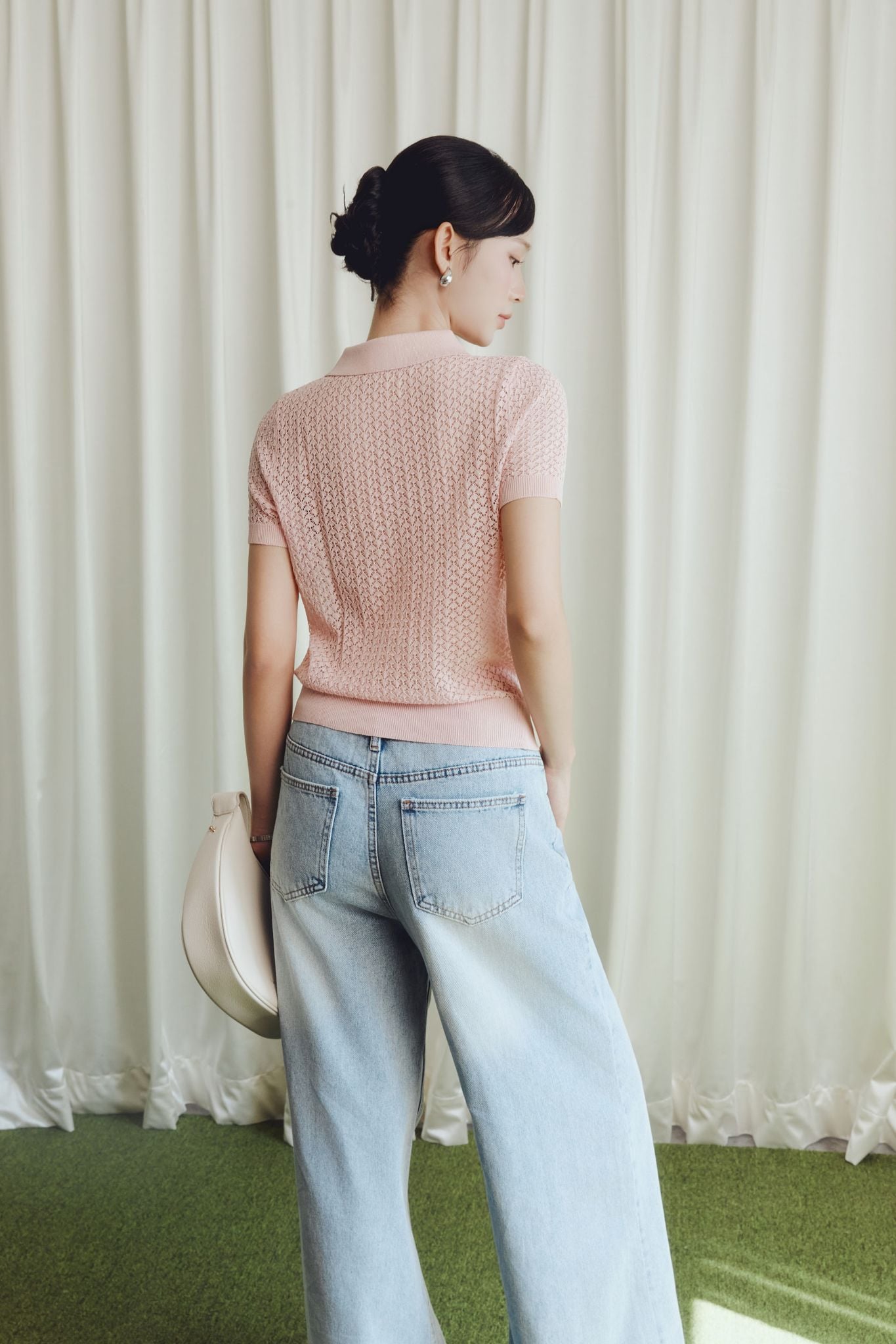 Áo Polo Rosé Knit