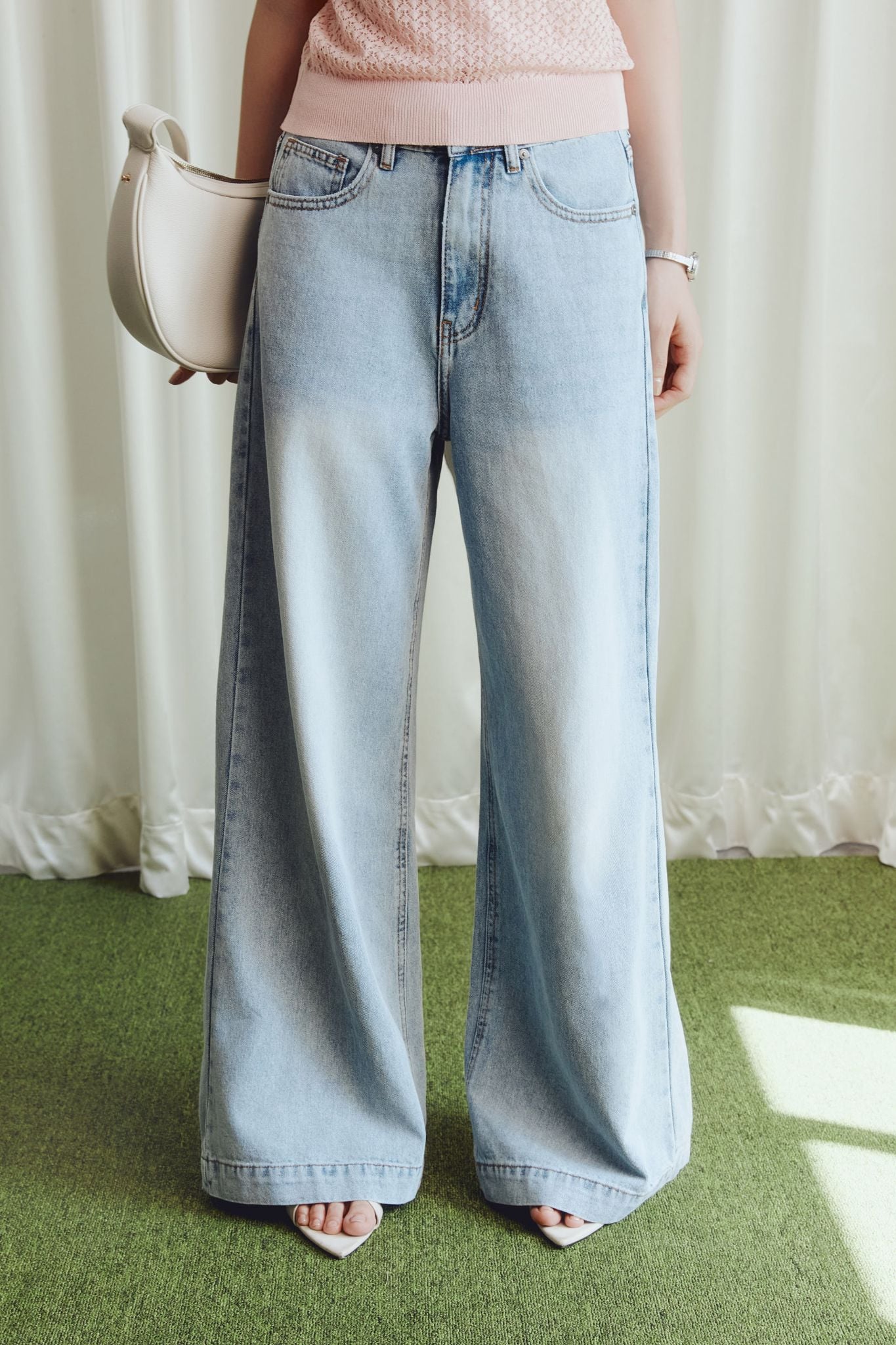  Quần Jean Lyra Wide Leg 
