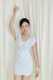 Đầm Ngắn Sophie Drape Ladong