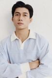 Áo Polo Oversize Oxford Sọc Phối Thun