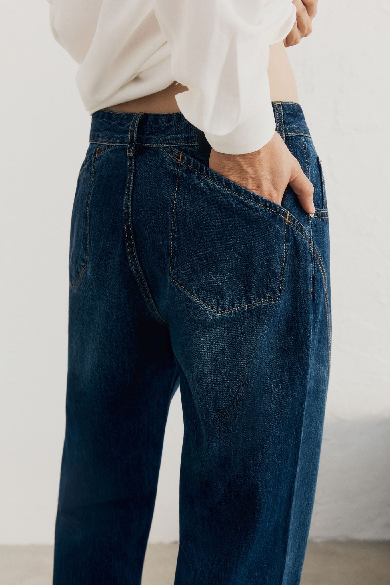 Quần Jeans Straight Curvel