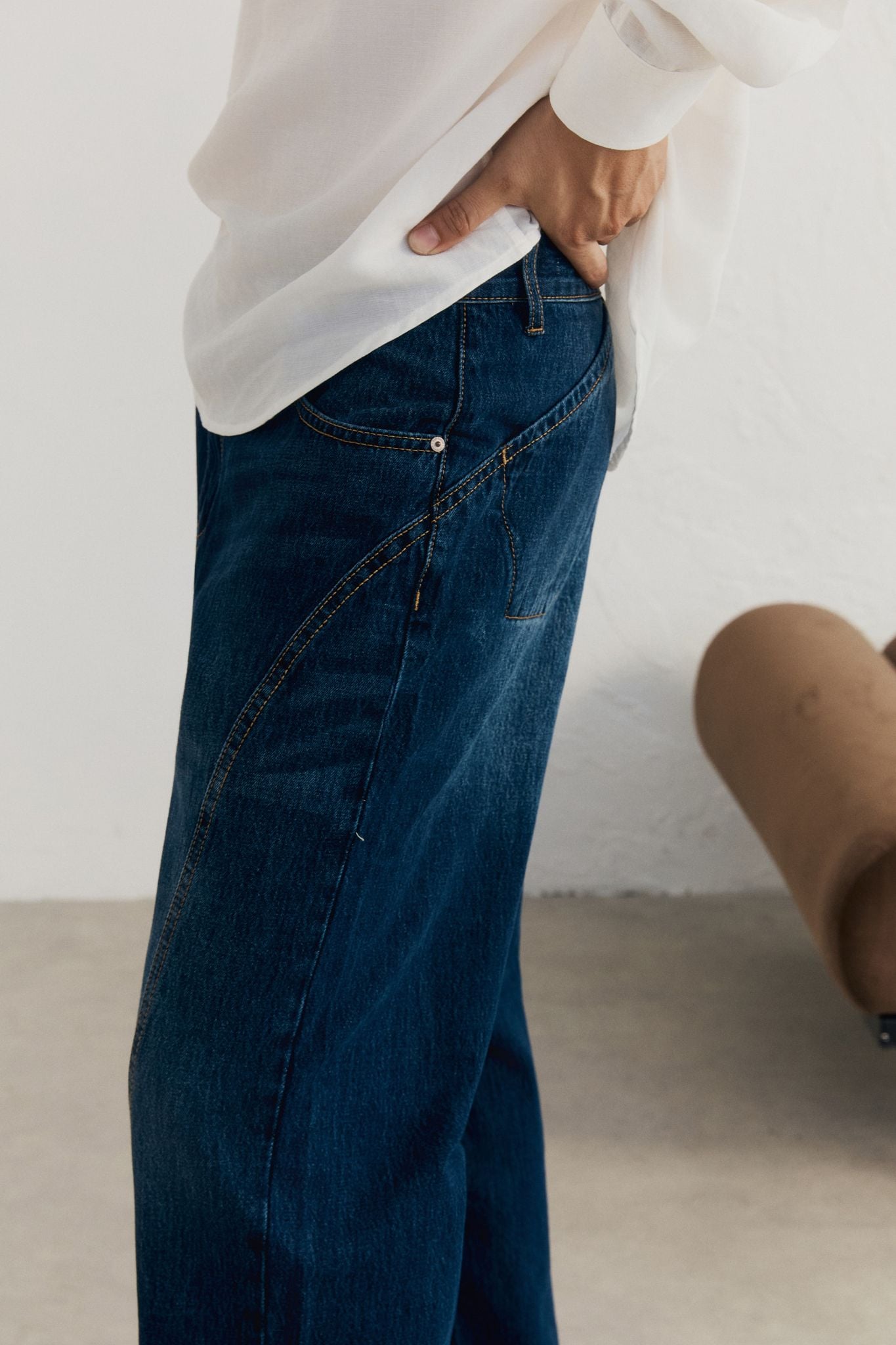 Quần Jeans Straight Curvel