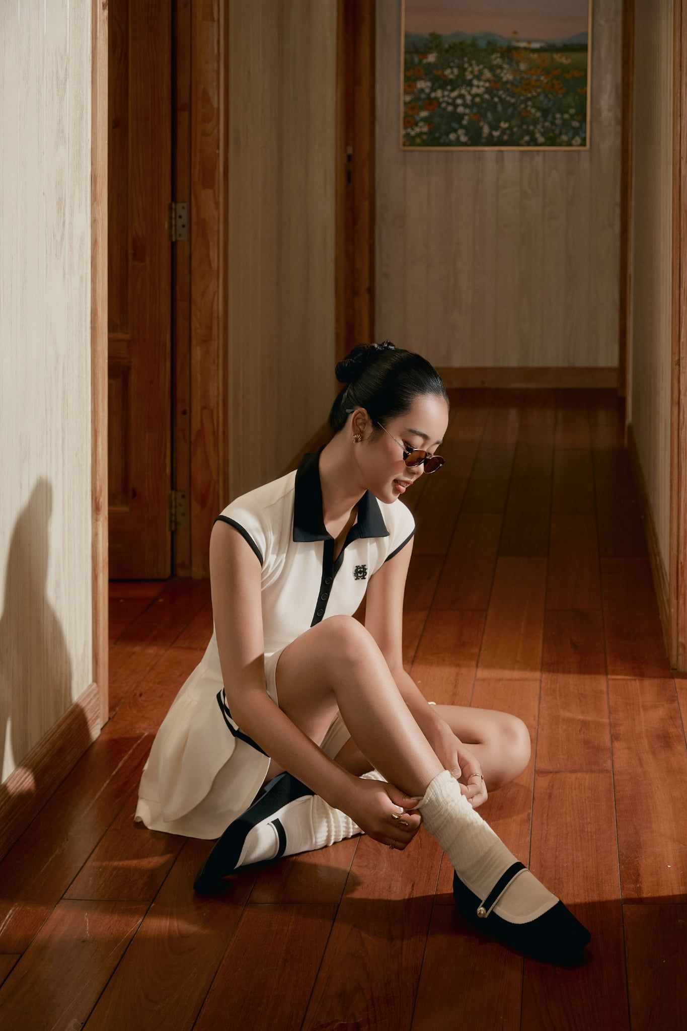 Đầm Ngắn Polo Ivy
