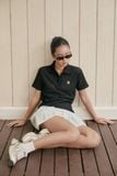 Chân Váy Ngắn Xếp Ly Viền Ren Loomi Skirt