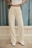Quần Dài Sweatpants Ống Rộng Phối Bo Lưng