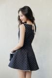 Đầm Ngắn French Ribbon Dress