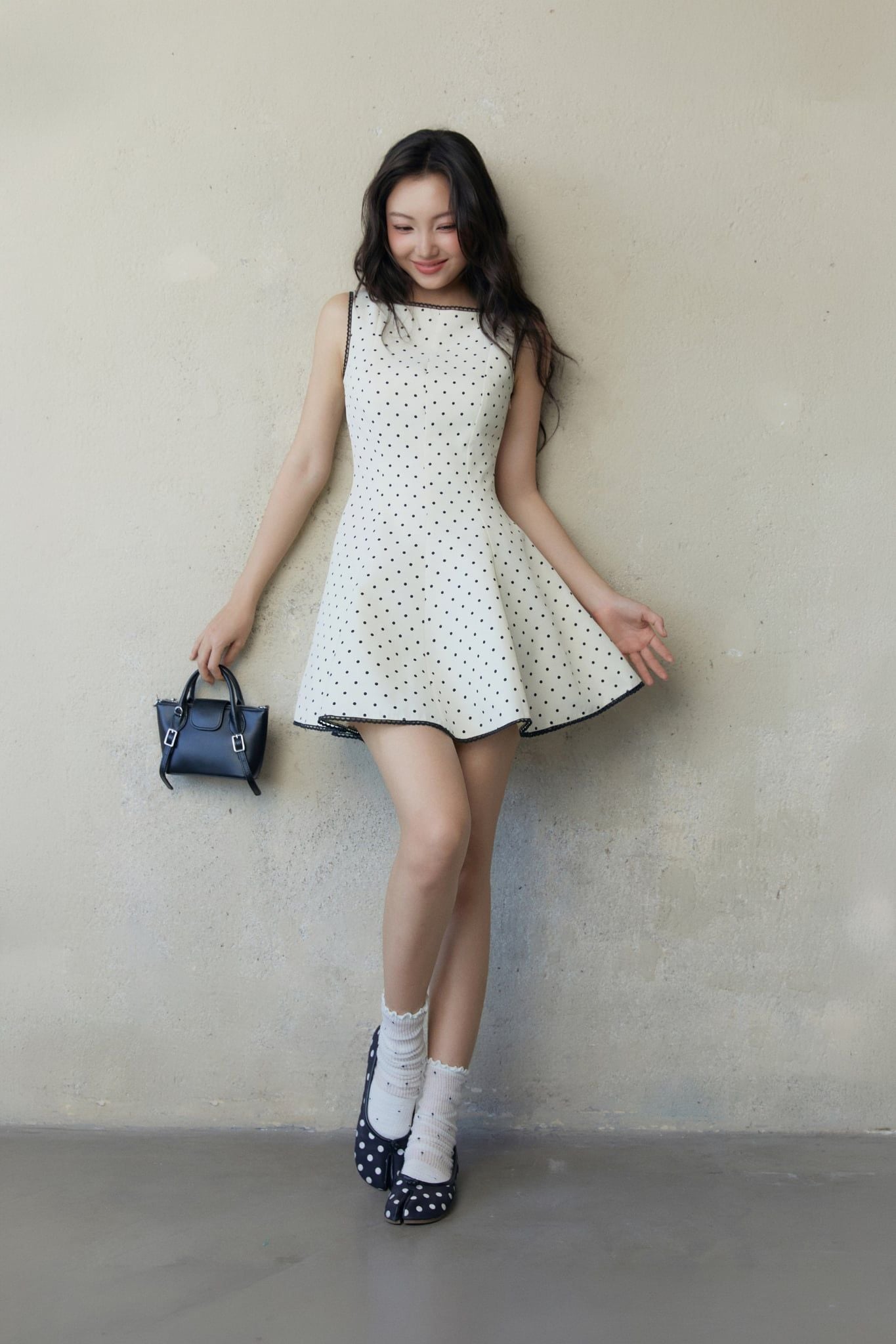  Đầm Ngắn French Ribbon Dress 
