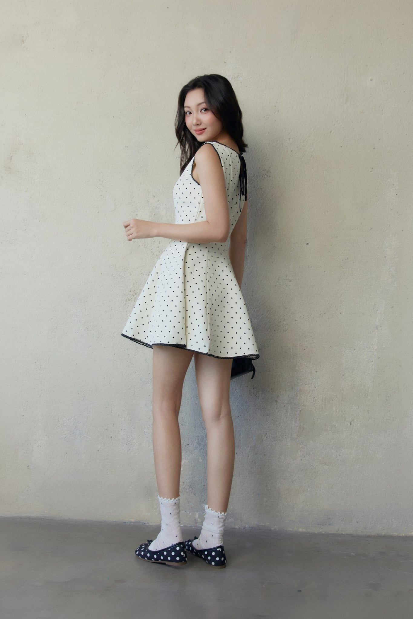 Đầm Ngắn French Ribbon Dress