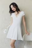 Đầm Ngắn Alora Ribbon Dress