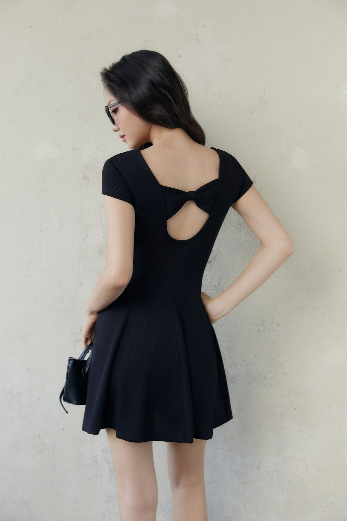 Đầm Ngắn Alora Ribbon Dress