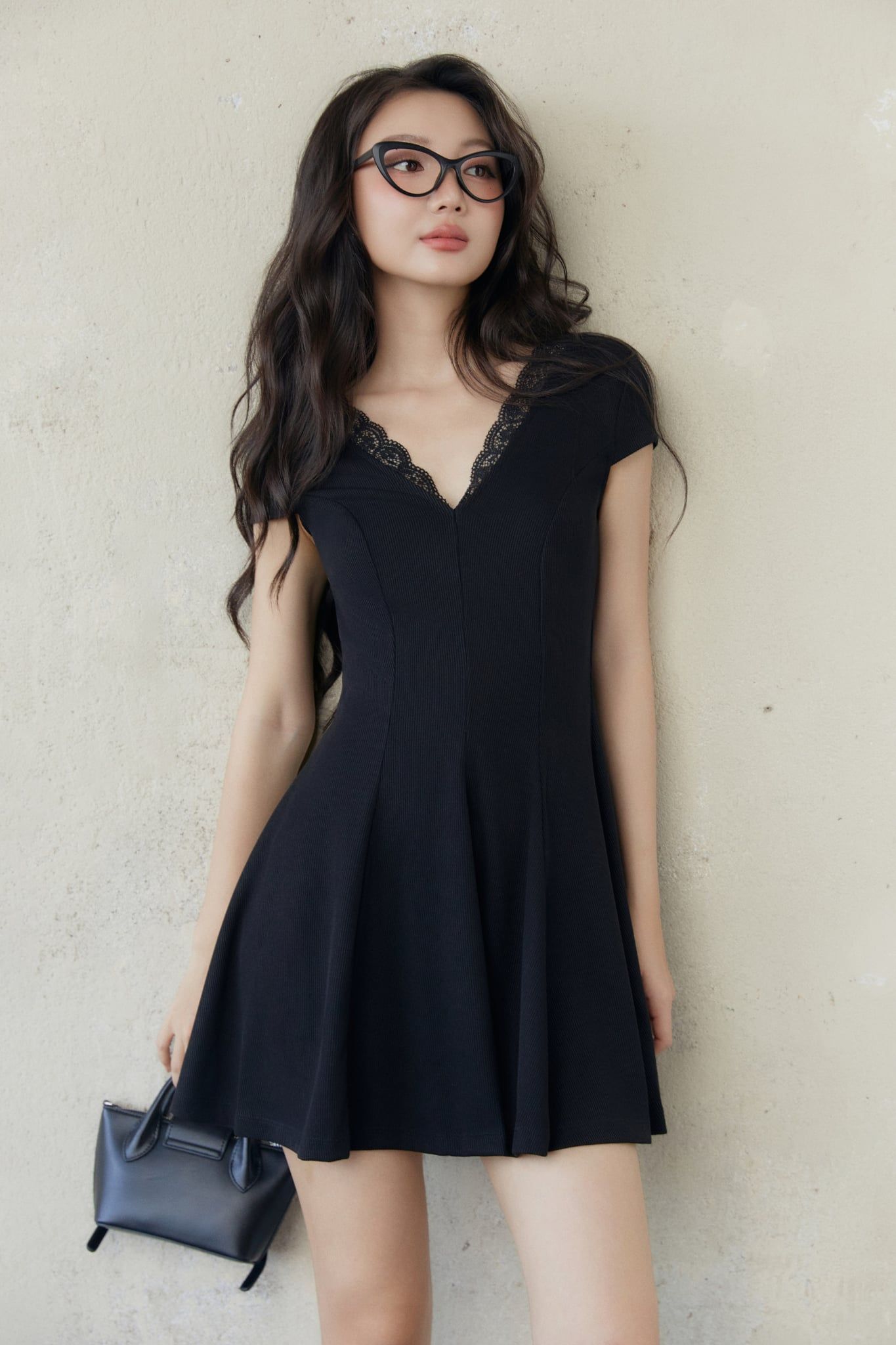  Đầm Ngắn Alora Ribbon Dress 