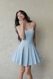 Đầm Ngắn Chất Thun Phối Ren Selena Cami Dress