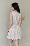 Đầm Ngắn Cổ V Rosalind Dress