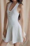 Đầm Ngắn Seashell Button Gentle
