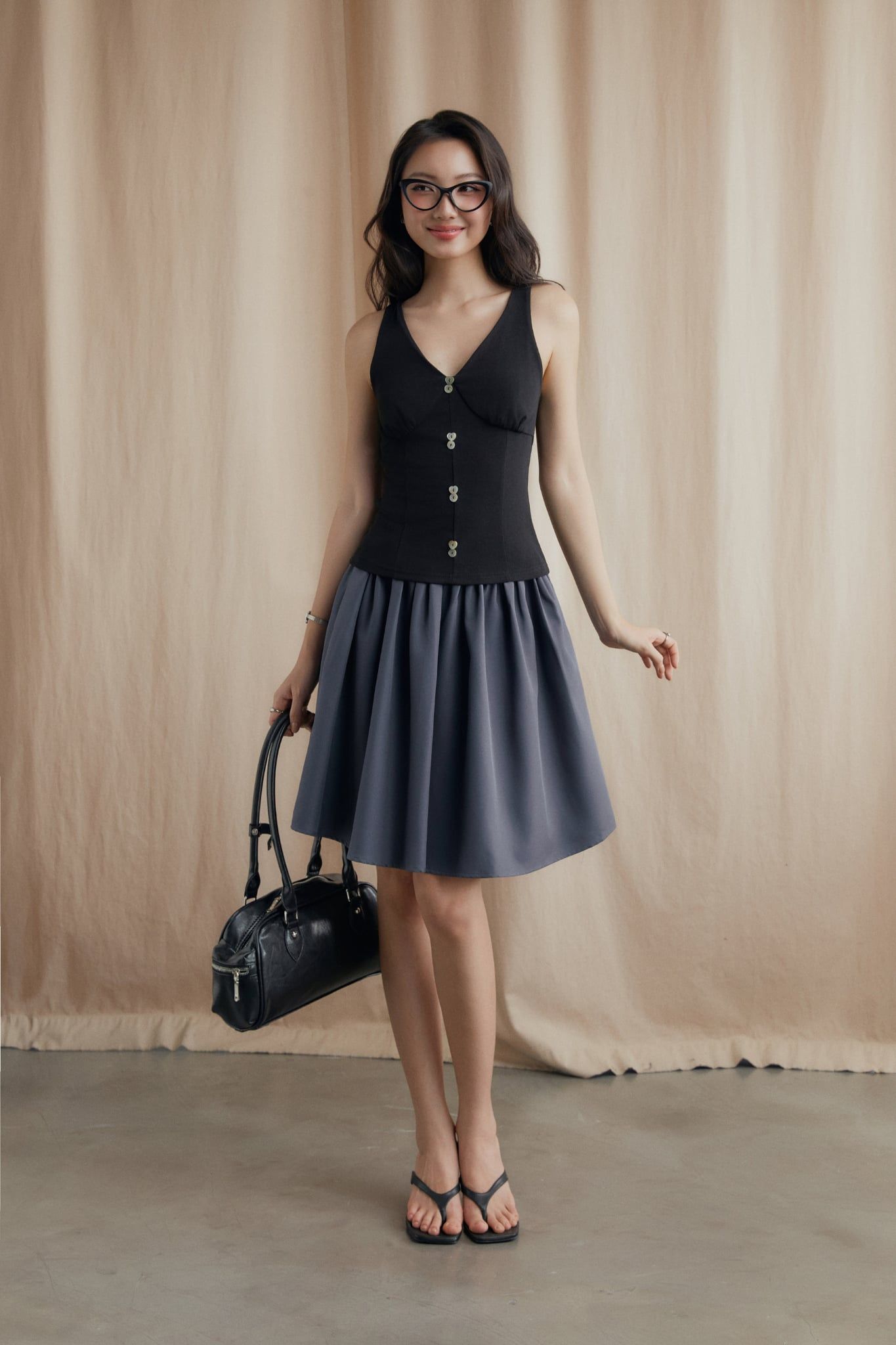 Chân Váy Ngắn Dáng Xoè Soft Muse Skirt