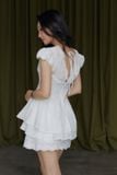 Áo Kiểu Chất Boi Thêu Parisian Muse Peplum