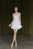 Đầm Ngắn Hai Dây Phối Ren Elara Eyelet Dress