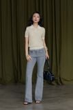 Quần Jean Ống Loe Flared Pocket Denim