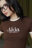 Áo Thun Aida Polka Dot