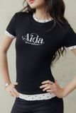 Áo Thun Aida Polka Dot