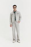 Áo Khoác Jean Boxy Static Gray Denim
