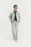 Áo Khoác Jean Boxy Static Gray Denim