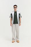 Áo Polo Oversize Kẻ Sọc Xanh 360GSM