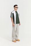 Áo Polo Oversize Kẻ Sọc Xanh 360GSM