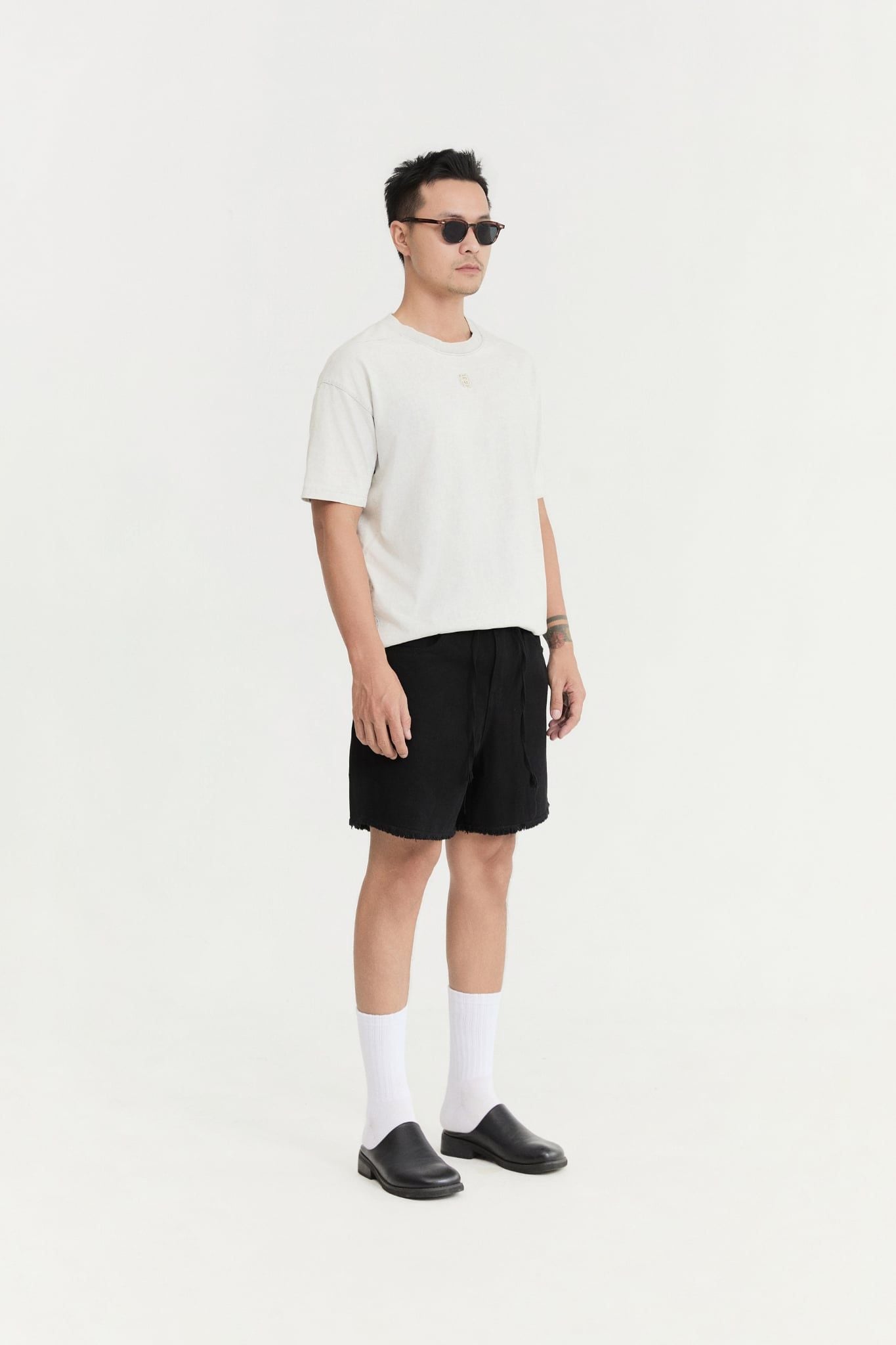  Áo Thun Wash Oversize Multi-Paneled V1 