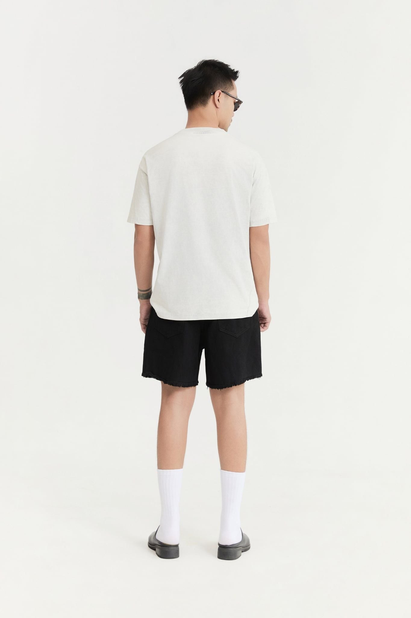 Áo Thun Wash Oversize Multi-Paneled V1