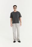 Áo Thun Boxy Wash  Static Gray