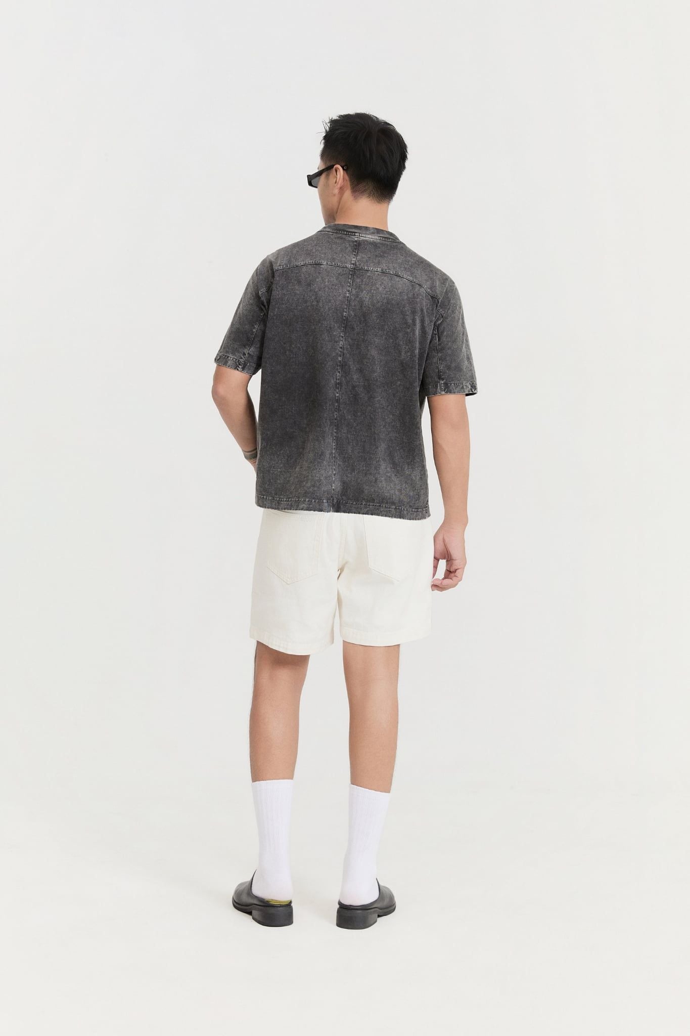 Áo Thun Boxy Wash Multi-Paneled V1