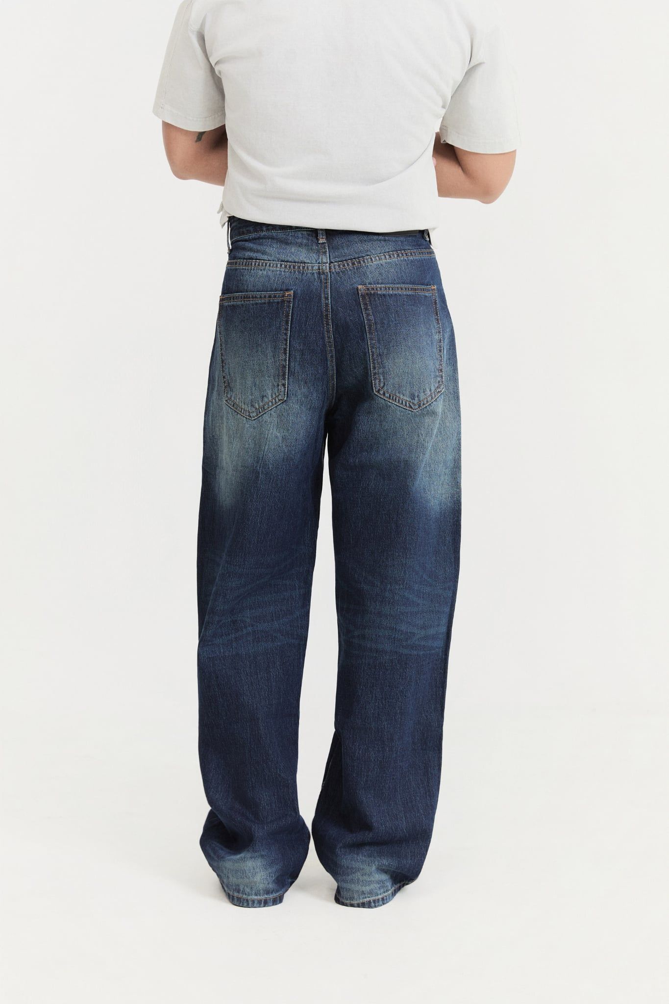 Quần Jean Relaxed  Blue Deep Arden Athletic 