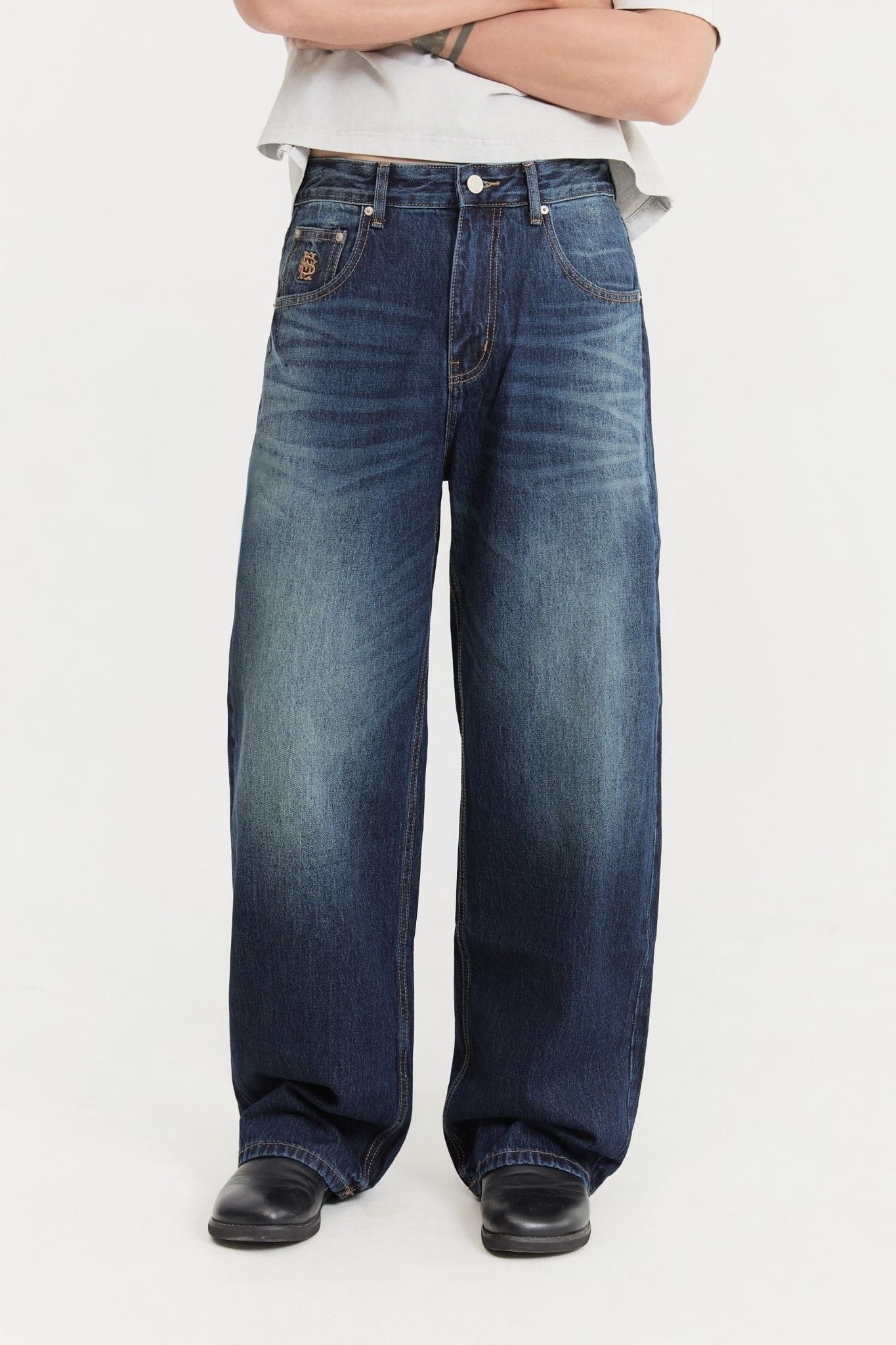 Quần Jean Relaxed  Blue Deep Arden Athletic 