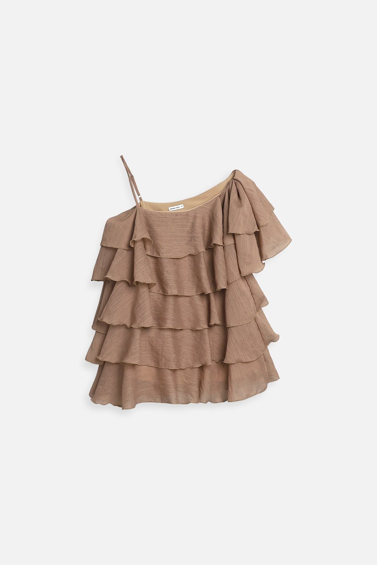 Áo Cloudy Layer One Shoulder Mini