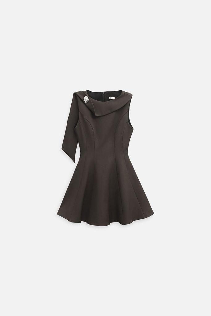  Đầm Ngắn Chestnut Grace 