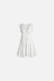 Đầm Ngắn Chấm Bi Elira Mini Dress