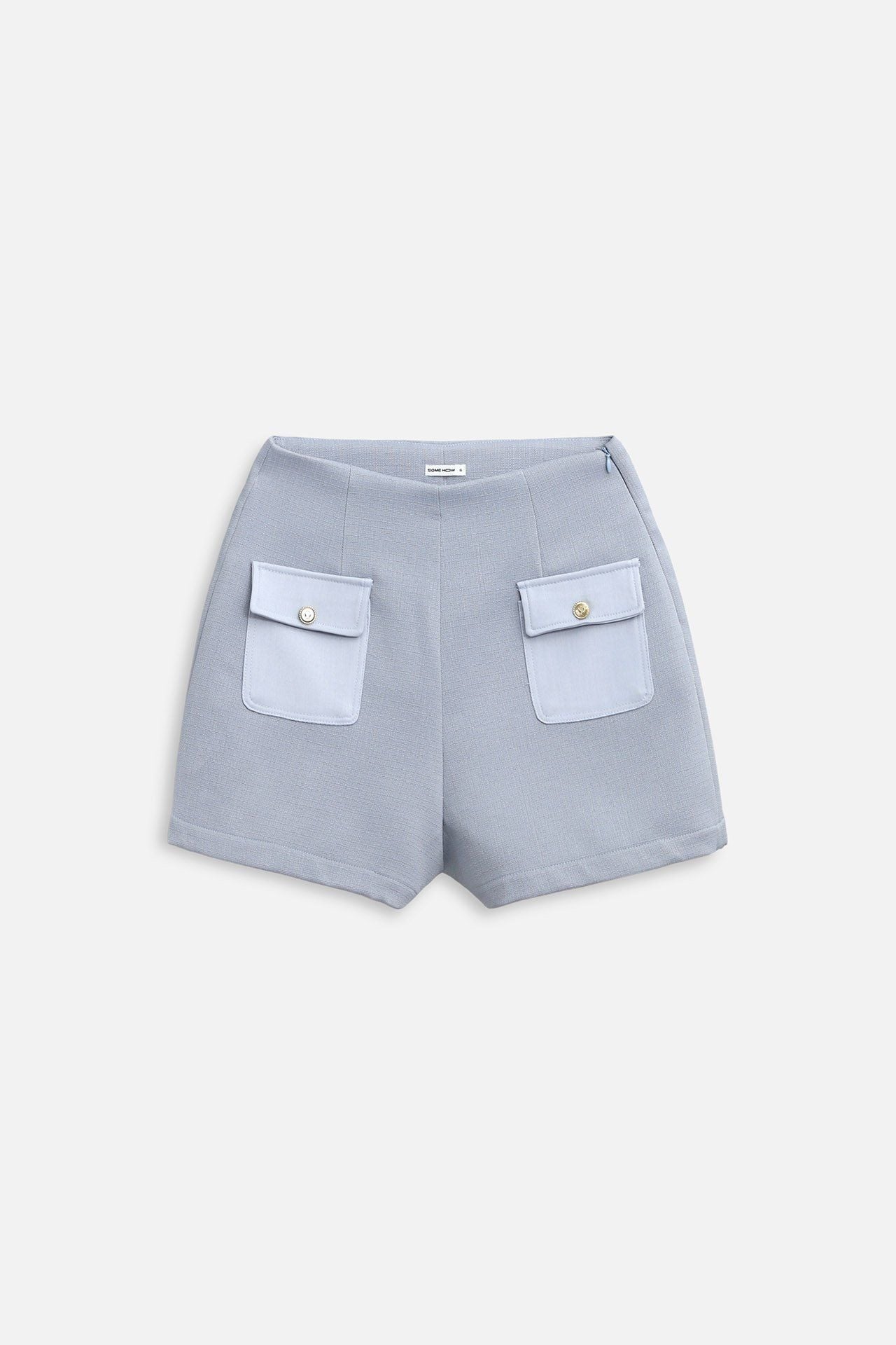 Quần Short Square Snap Pocket