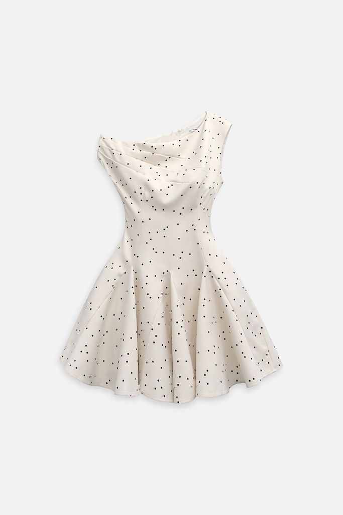  Đầm Ngắn One Shoulder Cocktail 