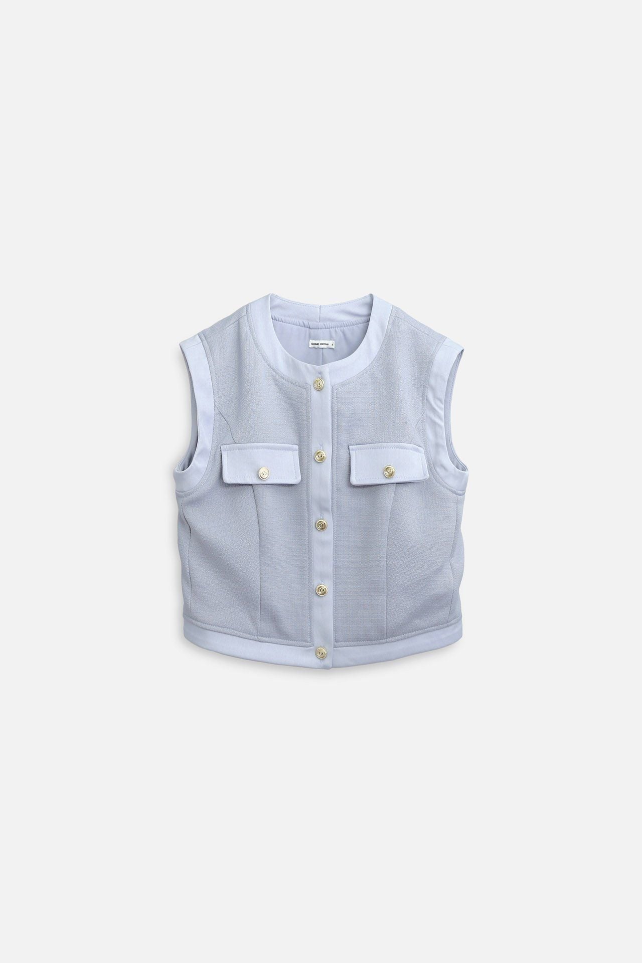 Áo Square Sleeveless Pocket