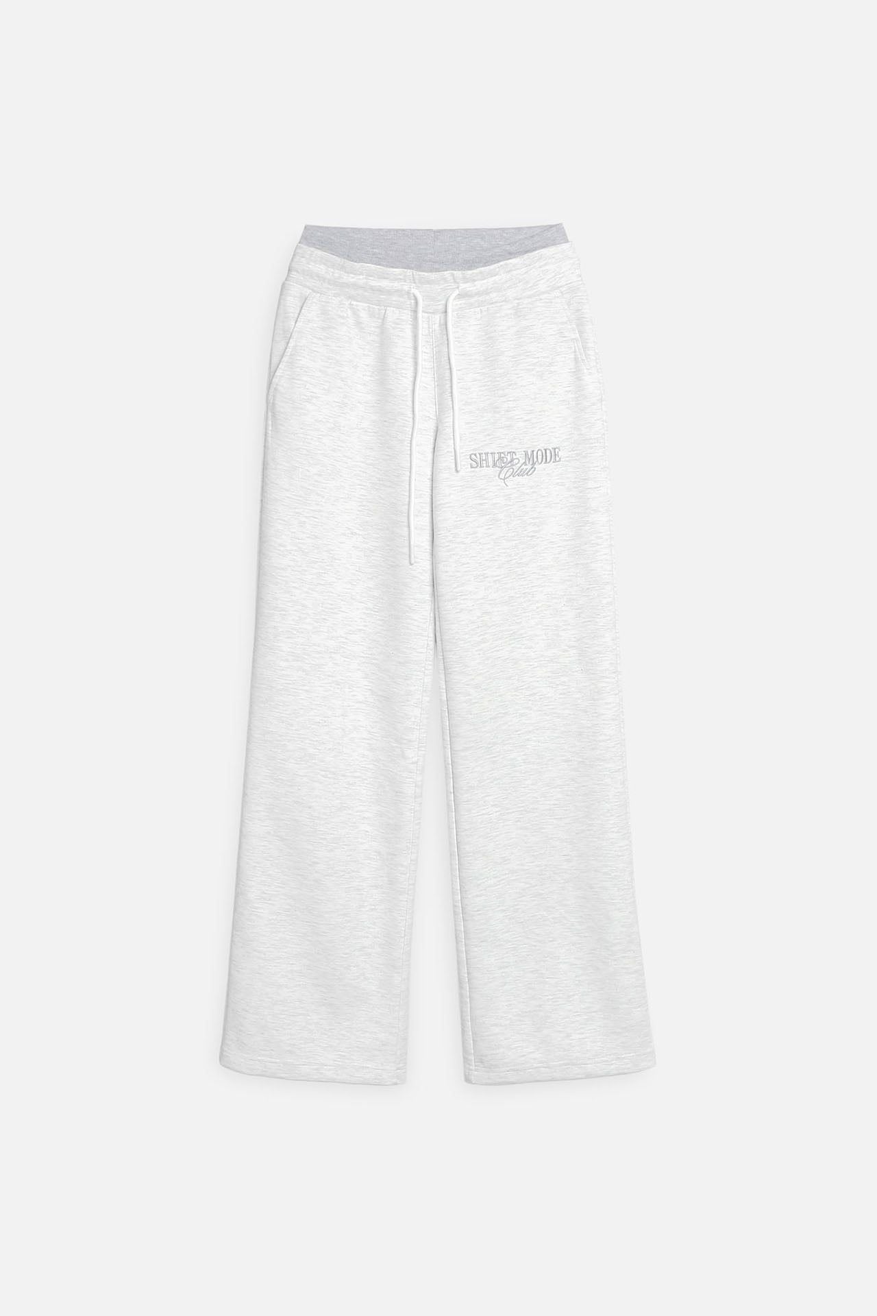 Quần Dài Sweatpants Ống Rộng Phối Bo Lưng
