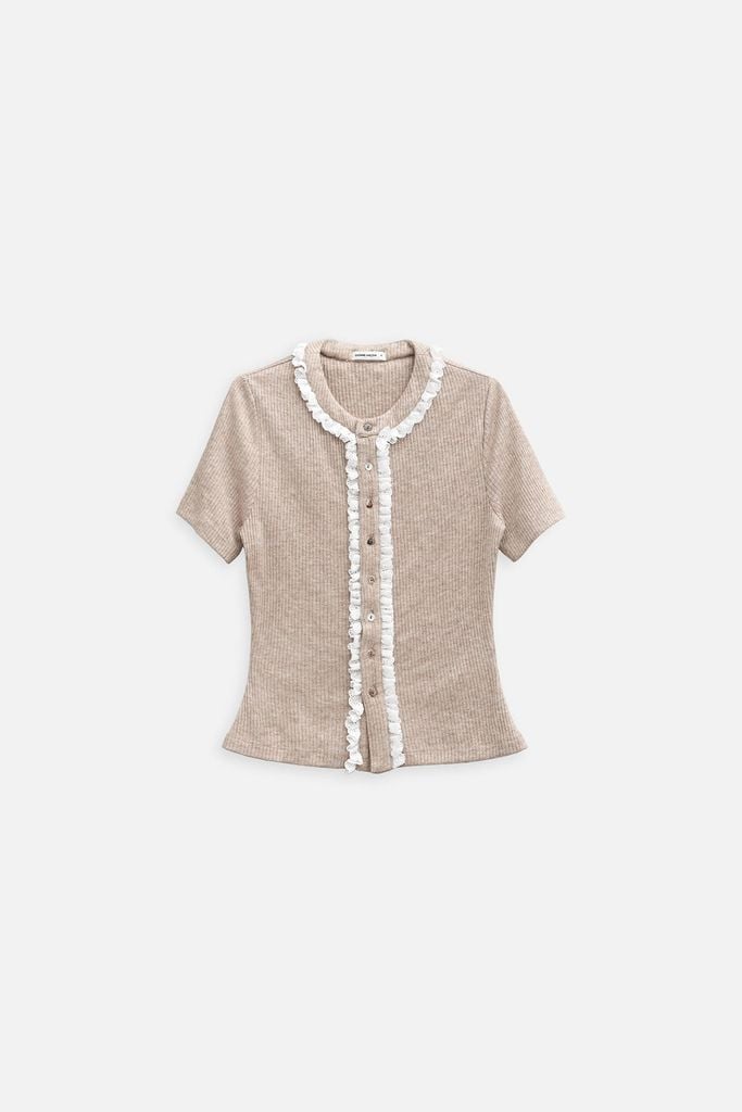  Set Áo Thun Chân Váy Romantica Layered 