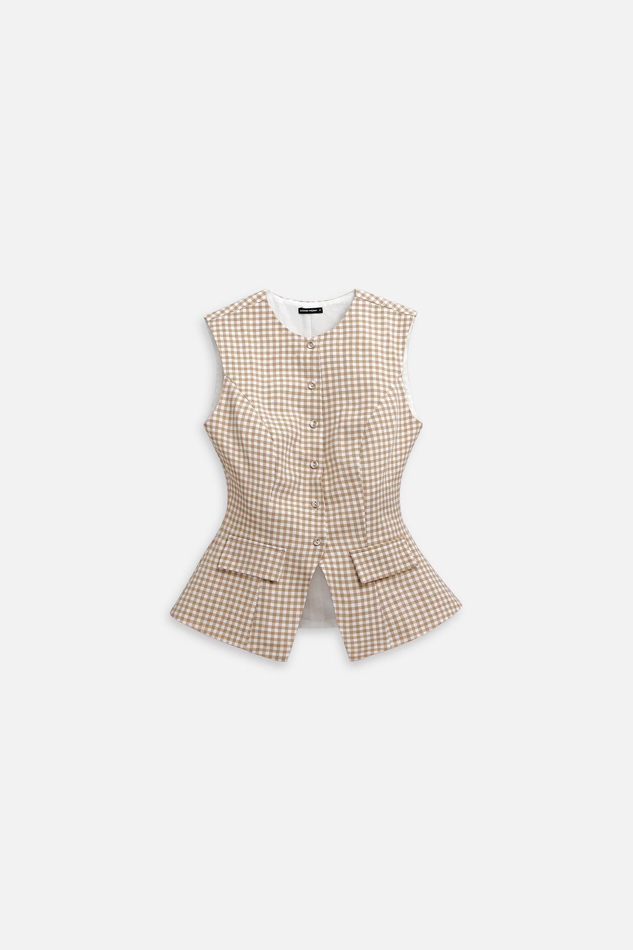 Áo The Checked Gile Square