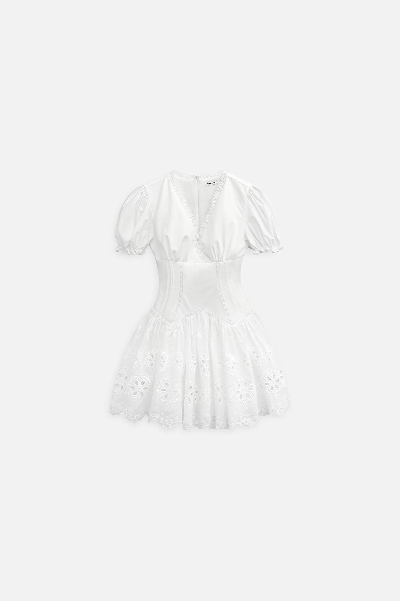 Đầm Ngắn Vneck Gentle Pattern