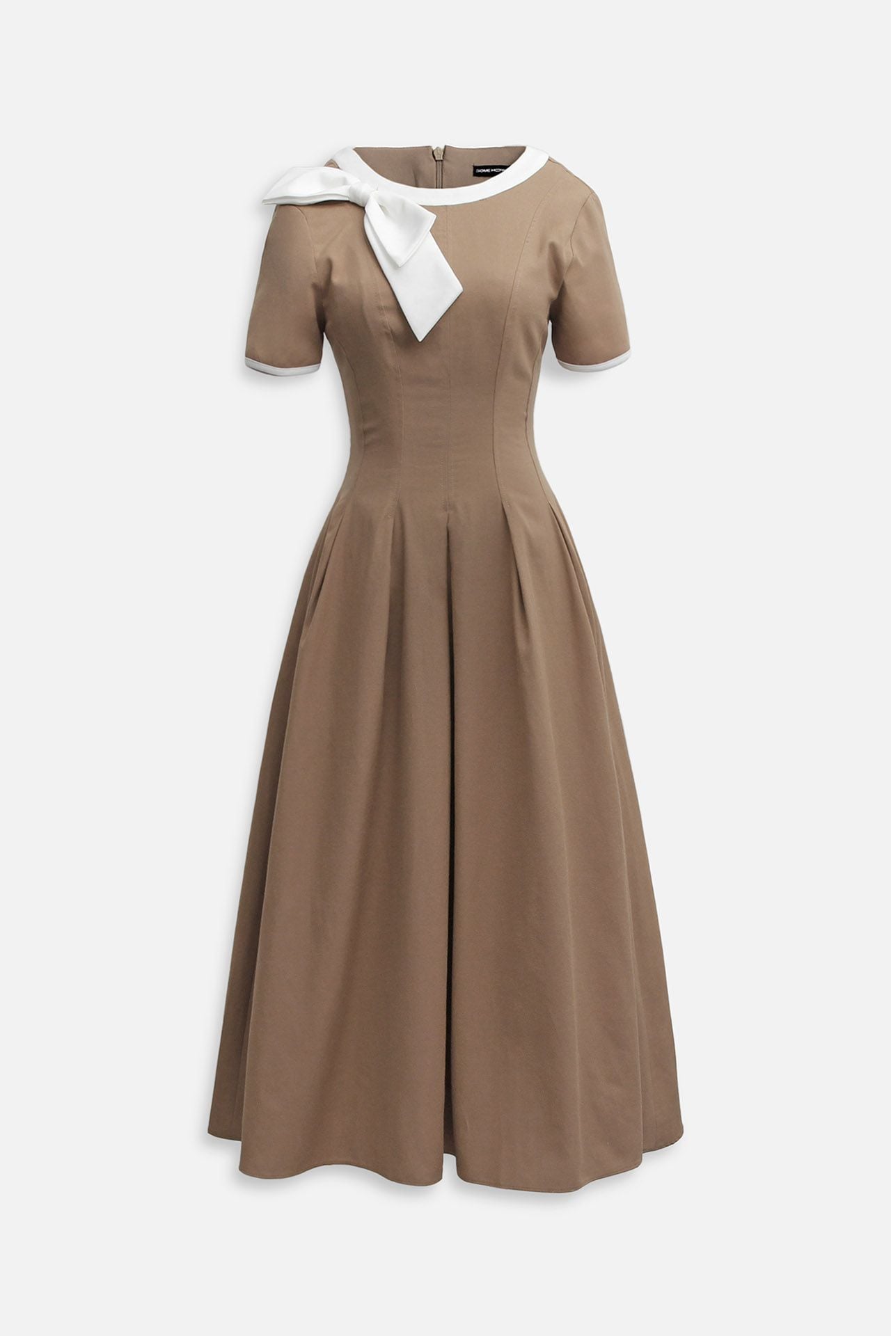 Đầm Dài Sideneck Bowtie Gentle