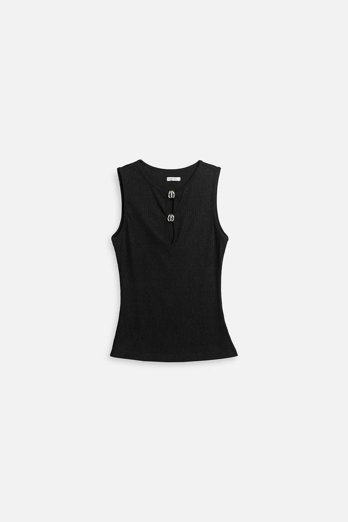  Áo Celeste Sleeveless Rib 
