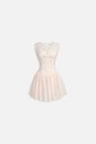Đầm Ngắn Cổ V Rosalind Dress
