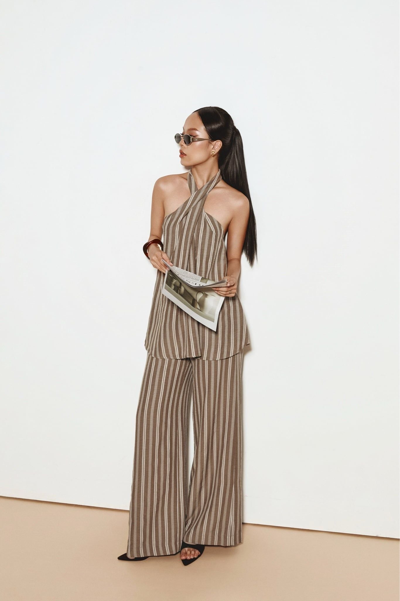 Set Đồ Nữ Alice Stripe Pants